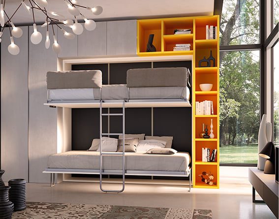lits modulables superposés horizontal OPTIM2
